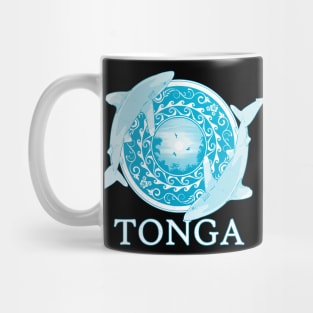 Oceanic Whitetip Sharks Tonga Pride Mug